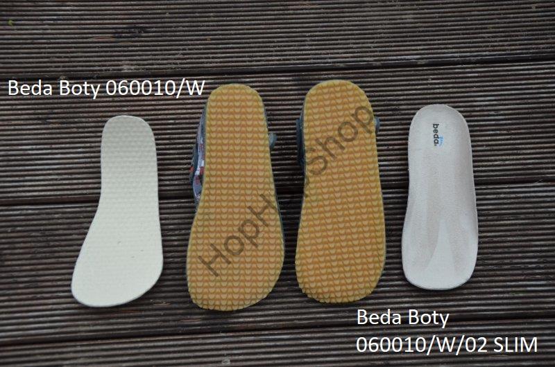 Beda barefoot 060010/W/02 SLIM bačkorky, dívčí, růžové, LOVE