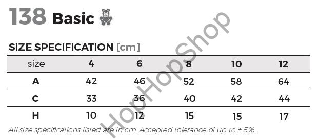 MALFINI BASIC 138-09lf, triko, dětské, 100% bavlna, khaki