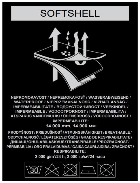 MALFINI SOFTSHELL JACKET 510-07 Softshellová bunda dívčí/dámská, ČERVENÁ