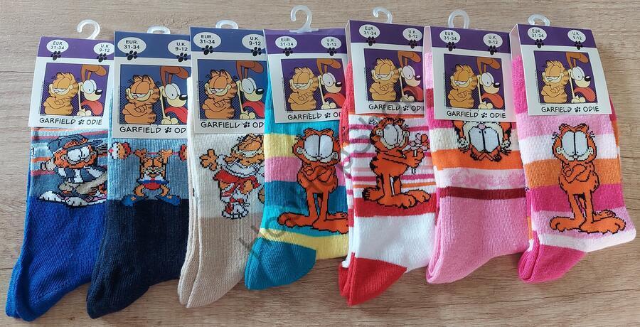 Ponožky, Garfield var. 4, 1 pár