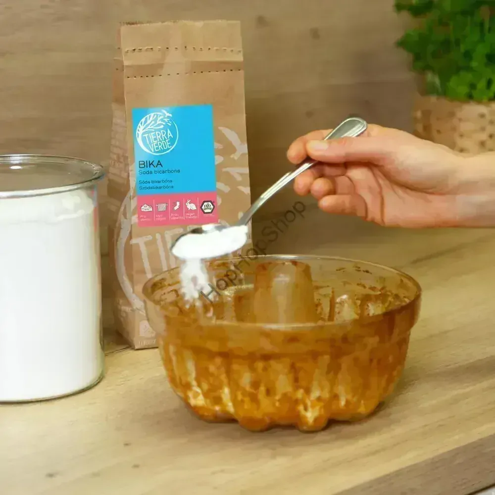 Tierra Verde Bika – soda bicarbona, hydrogenuhličitan sodný, Certifikát Ecogarantie, 2000g