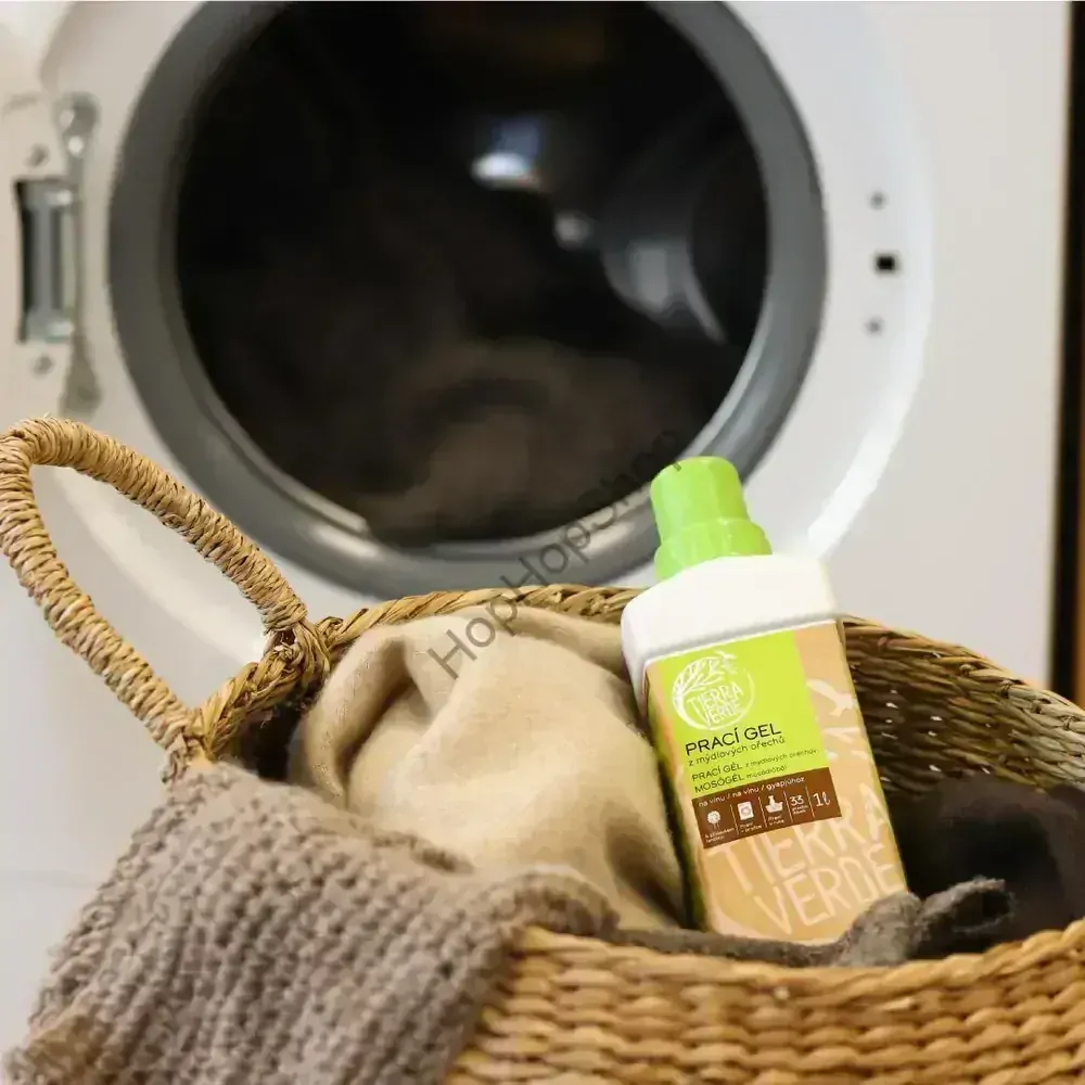 Tierra Verde Prací gel z mýdlových ořechů na vlnu a funkční textil z merino vlny, 110ml