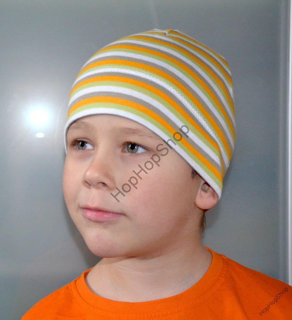 Karpet Hugo 03 čepice bavlna pruhy D modrá+bílá