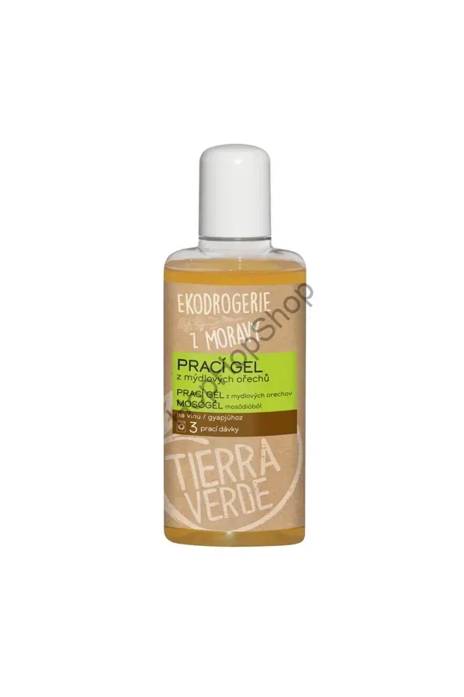 Tierra Verde Prací gel z mýdlových ořechů na vlnu a funkční textil z merino vlny, 110ml