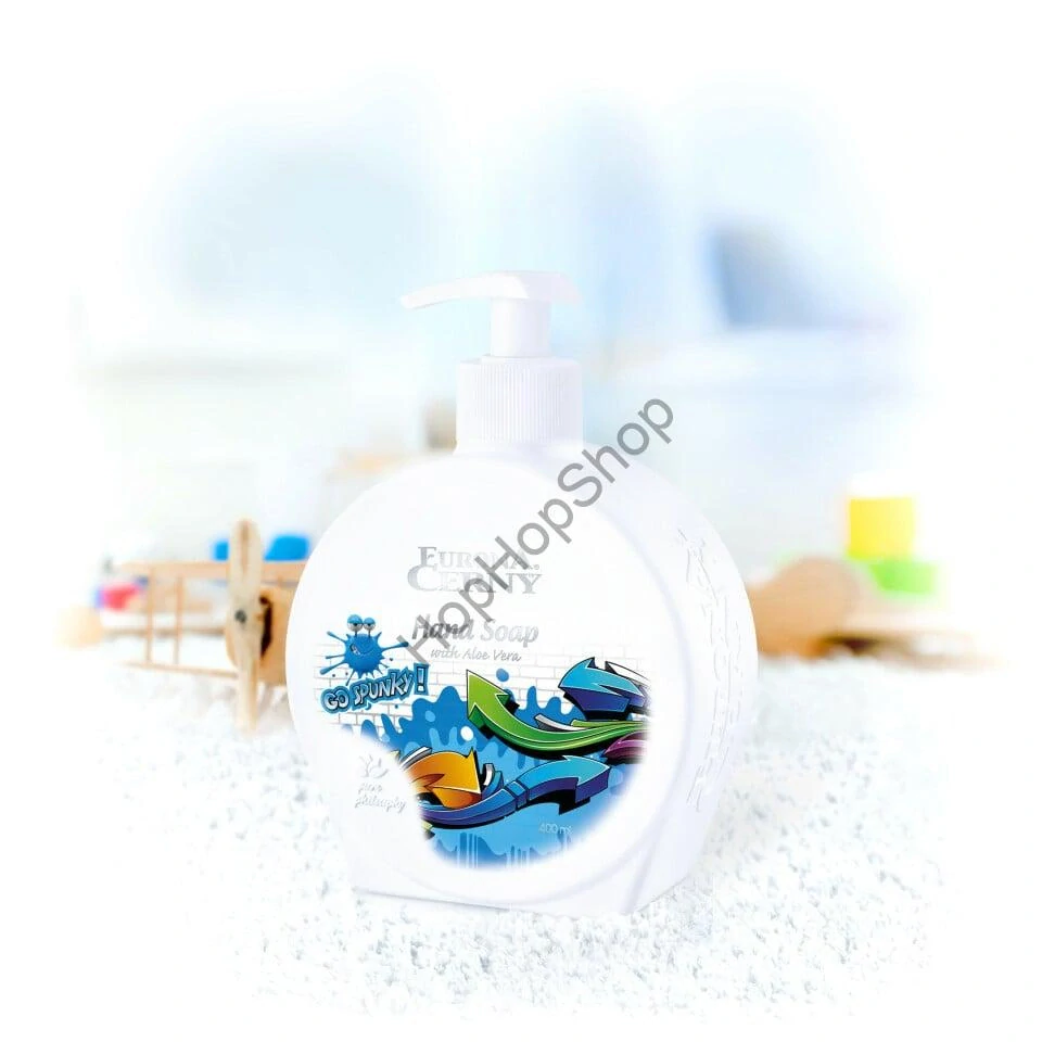 Eurona 6329 GO SPUNKY!, Tekuté mýdlo s aloe vera, hypoalergenní parfemace, 400ml