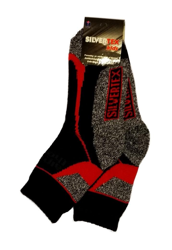 Novia Silvertex Thermo kids 81N SILVERTEX Alpinning, červený pruh