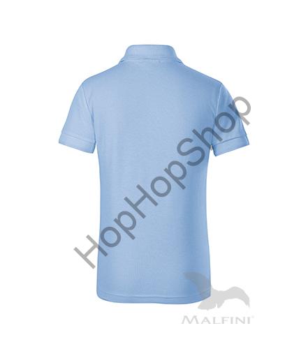 MALFINI PIQUE POLO 222-15, polokošile/polotriko dětské, nebesky modrá