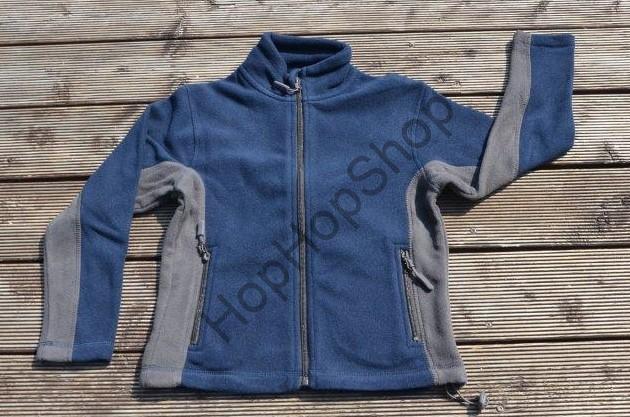 MALFINI Frosty Fleece 529-02 mikina dětská, námořní modrá / šedá