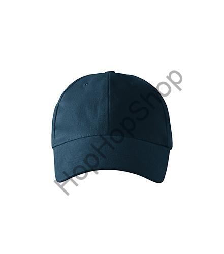 MALFINI 6P-02, kšiltovka, obvod 55-65 cm, námořní modrá, přezka