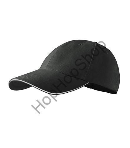 MALFINI 6P-67 Sandwich, kšiltovka, obvod 55-65 cm, tmavá břidlice, přezka