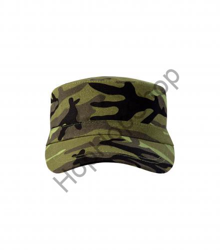 MALFINI C24-34 Camo Latino, kšiltovka, obvod 56-66 cm, 100% bavlna, maskáč zelená