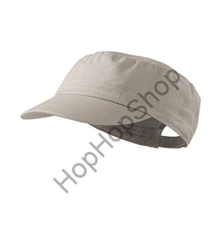 MALFINI 324-51 Latino, kšiltovka, obvod 56-66 cm, 100% bavlna, ledově šedá