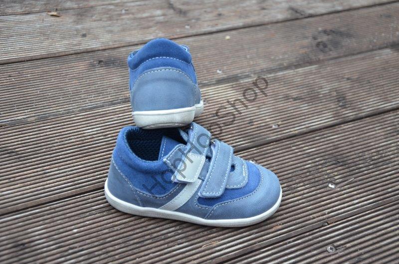 Jonap 051MV dětská celoroční vycházková obuv, měkké podrážky, modrá