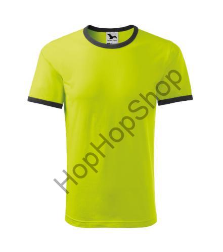 ADLER/MALFINI INFINITY 148-62, triko, dětské, limetková, černý lem