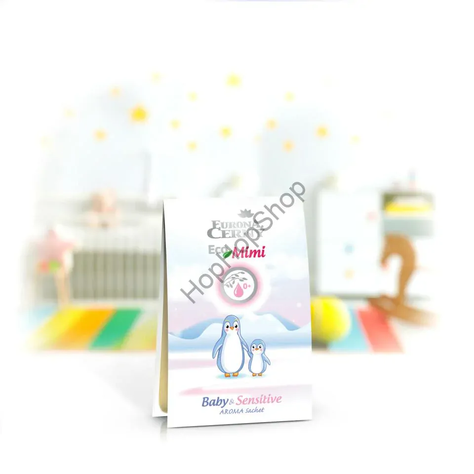 Eurona 6355 Eco Mimi, Parfémová sašetka do skříně, vůně pro miminka, 125ml