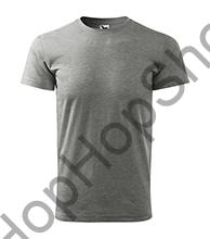 MALFINI HEAVY NEW 137-12, triko, pánské, 85% bavlna, šedý melír