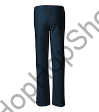 Malfini COMFORT 608-02, dívčí tepláky, 65% bavlna, námořní modrá