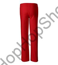 Malfini COMFORT 608-07, dívčí tepláky, 65% bavlna, červená