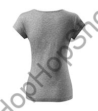MALFINI PURE 122-12, triko, dámské, 85% bavlna, šedý melír