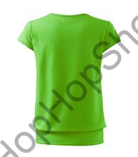 MALFINI CITY 120-92, triko, dámské/dívčí, 100% bavlna, apple green/zelené jablko