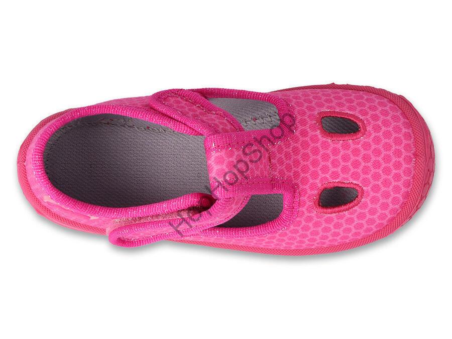 Befado Honey 630P003, dívčí, bačkůrky, Soft-B, RŮŽOVÉ