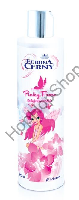 Eurona 6304 Pinky Frou, Pěna do koupele pro malé slečny, bez parabenů, SLS/SLES a silikonů, hypoalergenní parfemace, 250 ml