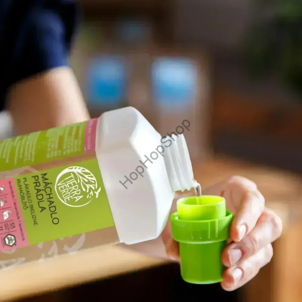 Tierra Verde Máchadlo prádla s BIO levandulovou silicí, Certifikát Ecogarantie, 1000ml