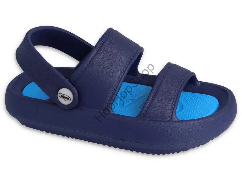 Befado EVA DUO 069X008 pantofle přezůvky lehké MODRÉ