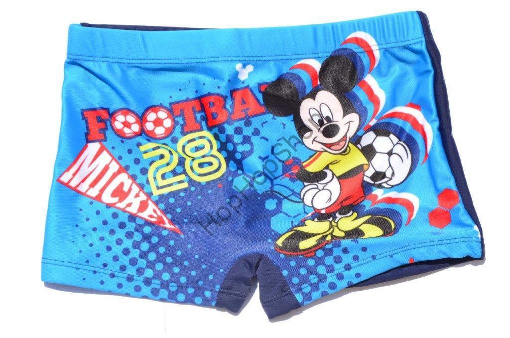 Plavky, chlapecké, Mickey Mouse, nohavičkové, modré