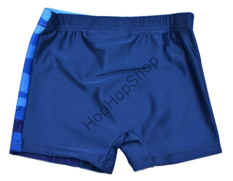 Plavky, chlapecké, Smurfs, Šmoulové, nohavičkové, tmavě modrý zadní díl