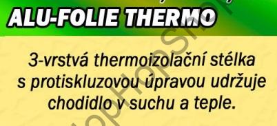 Vložky do bot Dr. Grepl A11, ALU folie, thermoizolační