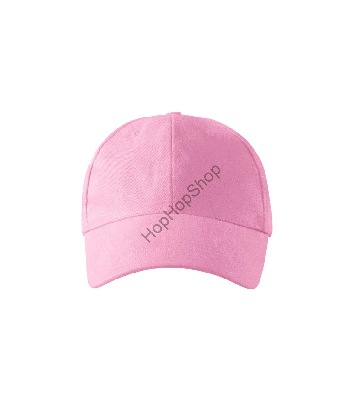 MALFINI 6P-30 Kids, kšiltovka, dětská, obvod 48-58cm, růžová, SZ