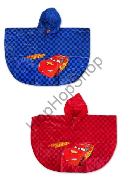 Pláštěnka SETINO Cars (Auta) červená