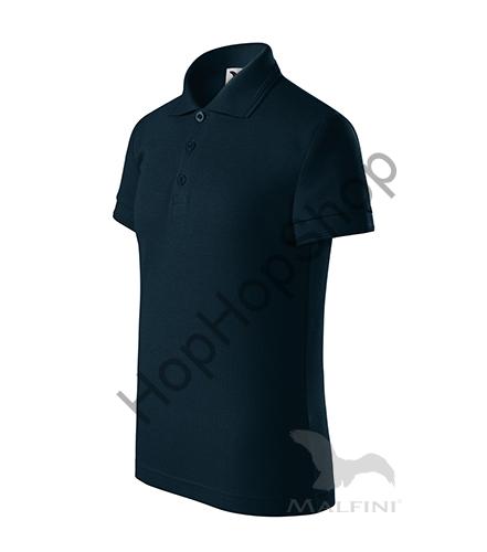 MALFINI PIQUE POLO 222-02, polokošile/polotriko dětské, námořní modrá