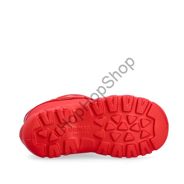 Zateplené holínky Demar MAMMUT-S 0300 G s vložkou s pravou ovčí vlnou, ČERVENÉ