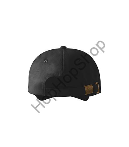 MALFINI 6P-01, kšiltovka, obvod 55-65 cm, černá, přezka
