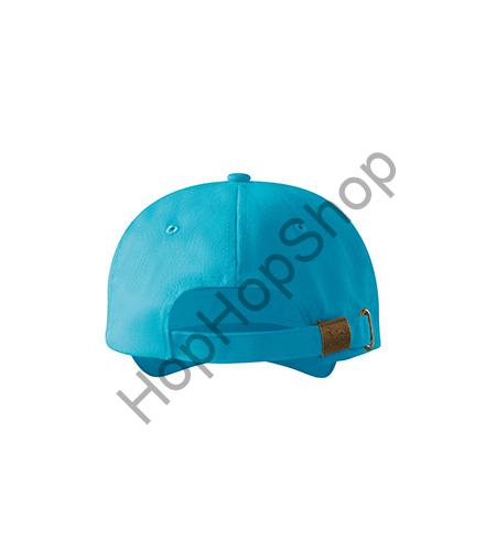 MALFINI 6P-44, kšiltovka, obvod 55-65 cm, tyrkysová, přezka