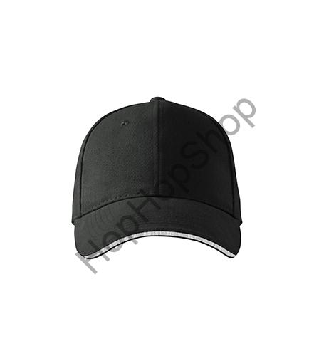 MALFINI 6P-67 Sandwich, kšiltovka, obvod 55-65 cm, tmavá břidlice, přezka