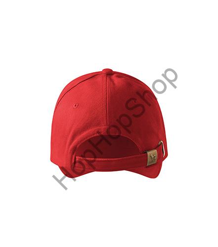 MALFINI 6P-07 Sandwich, kšiltovka, obvod 55-65 cm, červená, přezka