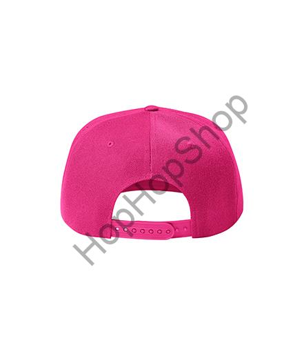 MALFINI 5P- 40 Rap, kšiltovka, obvod 55-65 cm, purpurová, retro plast. klip, rovný kšilt