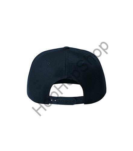 MALFINI 5P-02 Rap, kšiltovka, obvod 55-65 cm, námořní modrá, retro plast. klip, rovný kšilt