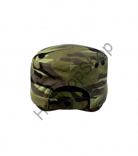 MALFINI C24-34 Camo Latino, kšiltovka, obvod 56-66 cm, 100% bavlna, maskáč zelená