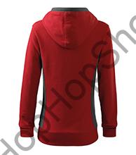 MALFINI KANGAROO 408-07 Mikina dámská, 97% bavlna, červená