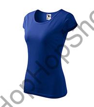 MALFINI PURE 122-05, triko, dámské, 100% bavlna, královská modrá