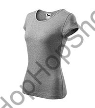 MALFINI PURE 122-12, triko, dámské, 85% bavlna, šedý melír