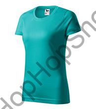 MALFINI BASIC 134-19, triko, dámské, 100% bavlna, emerald