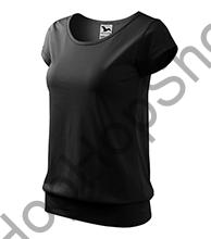 MALFINI CITY 120-01, triko, dámské/dívčí, 100% bavlna, černá