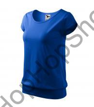 MALFINI CITY 120-05, triko, dámské/dívčí, 100% bavlna, královská modrá