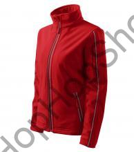 MALFINI SOFTSHELL JACKET 510-07 Softshellová bunda dívčí/dámská, ČERVENÁ