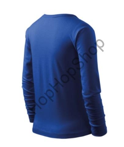 Malfiny FIT-T LS 121-05, triko, královská modrá, jednobarevné, dl. rukáv, 100% bavlna